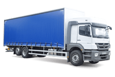 Minibus Hire Stoke-on-Trent - 26 Tonne Curtain Side Truck - Truck hire Stoke-on-trent